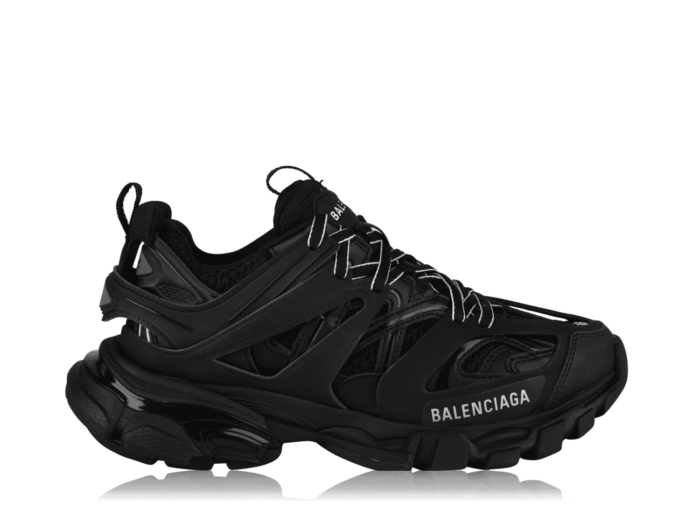 balenciaga track black