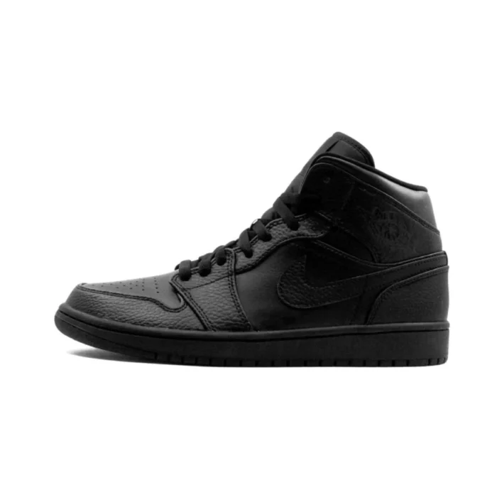 Air Jordan 1 Mid Triple Black