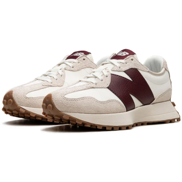NEW BALANCE 327 CLASSIC BURGUND (W)