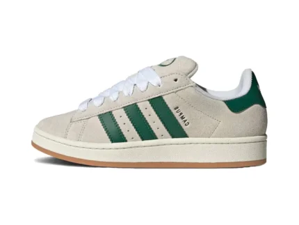 Adidas Campus 00s Crystal White Dark Green