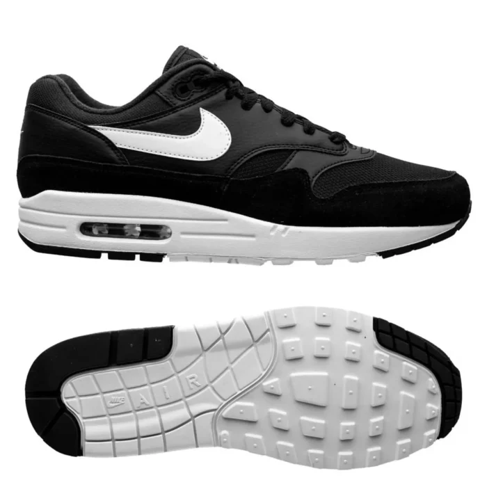 Nike Air Max 1 - Noir/Blanc